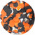 Halloween Themed Party Confetti Table Scatters - Orange, Black & Silver