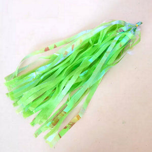 Online Party Supplies Iridescent mint Green Tassel Garland (Pack of 5)