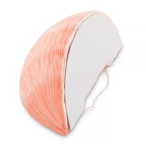 Decorative Peach Paper Honeycomb Ball