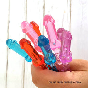 Online Party Supplies Naughty Hen Party Penis Shaped Cocktail Fruits Pin Forks
