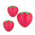 red Strawberry Shaped Paper Lantern - 2 Sizes