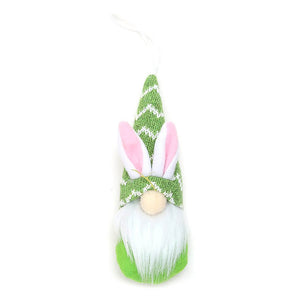 4pcs Plush Easter Bunny Gnome Hanging Ornaments - T