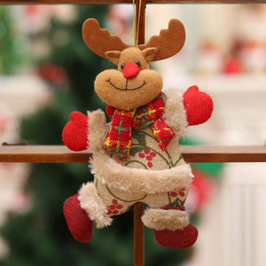 Santa Claus, Snowman, Elk, Bear Christmas Tree Hanging Decorations - Online Party Supplies