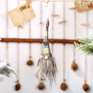 Faceless Christmas Gnome Tree Hanging Ornament