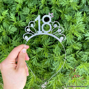 Online Party Supplies Australia Metal Rhinestone 18th Birthday Tiara Eighteenth Birthday Party Decorations