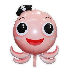 Jumbo Sea Life Animal Shaped Foil Balloon Octopus