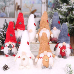 Stuffed Faceless Christmas Gnome Doll Toy