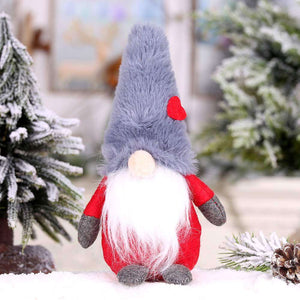 Stuffed Faceless Christmas Gnome Doll Toy