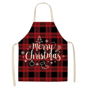 Christmas Apron for Adults - Christmas Kitchen Kitchen Decorating and Xmas Present Ideas for Mum and Wife
