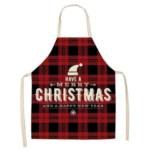 Christmas Apron for Adults - Christmas Kitchen Kitchen Decorating and Xmas Present Ideas for Mum and Wife