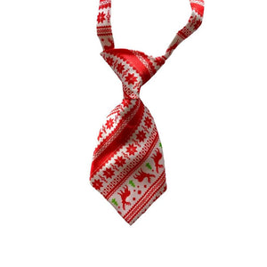 Cute Mini Christmas Neckties for Pets - Xmas Novelty and Costume and Outfit Accessories for Dogs and Cats