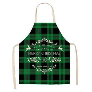 Christmas Apron for Adults - Christmas Kitchen Kitchen Decorating and Xmas Present Ideas for Mum and Wife