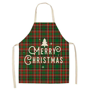 Christmas Apron for Adults - Christmas Kitchen Kitchen Decorating and Xmas Present Ideas for Mum and Wife