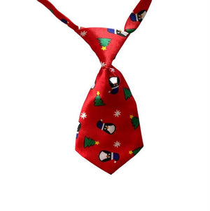 Cute Mini Christmas Neckties for Pets - Xmas Novelty and Costume and Outfit Accessories for Dogs and Cats