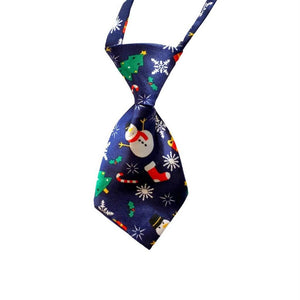 Cute Mini Christmas Neckties for Pets - Xmas Novelty and Costume and Outfit Accessories for Dogs and Cats