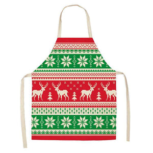 Christmas Apron for Adults - Christmas Kitchen Kitchen Decorating and Xmas Present Ideas for Mum and Wife