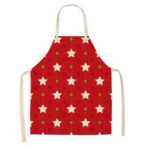 Christmas Apron for Adults - Christmas Kitchen Kitchen Decorating and Xmas Present Ideas for Mum and Wife