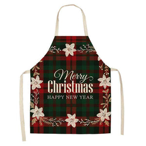 Christmas Apron for Adults - Christmas Kitchen Kitchen Decorating and Xmas Present Ideas for Mum and Wife