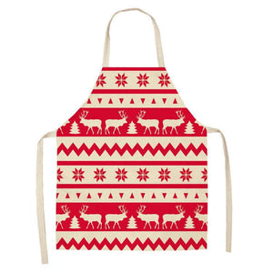 Christmas Apron for Adults - Christmas Kitchen Kitchen Decorating and Xmas Present Ideas for Mum and Wife