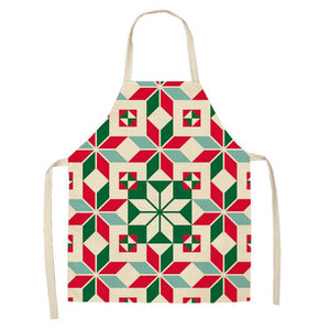 Christmas Apron for Adults - Christmas Kitchen Kitchen Decorating and Xmas Present Ideas for Mum and Wife