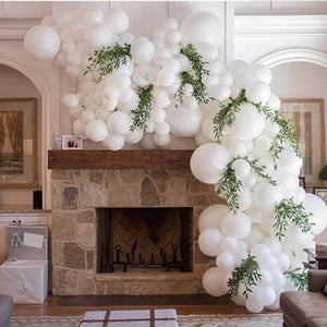 White Balloon Garland DIY Kit