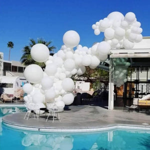 White Balloon Garland DIY Kit