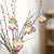 Wooden Rainbow Easter Gnome & Egg Hanging Ornament