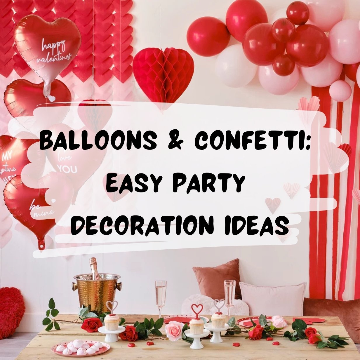 Balloons & Confetti: Easy Party Decoration Ideas