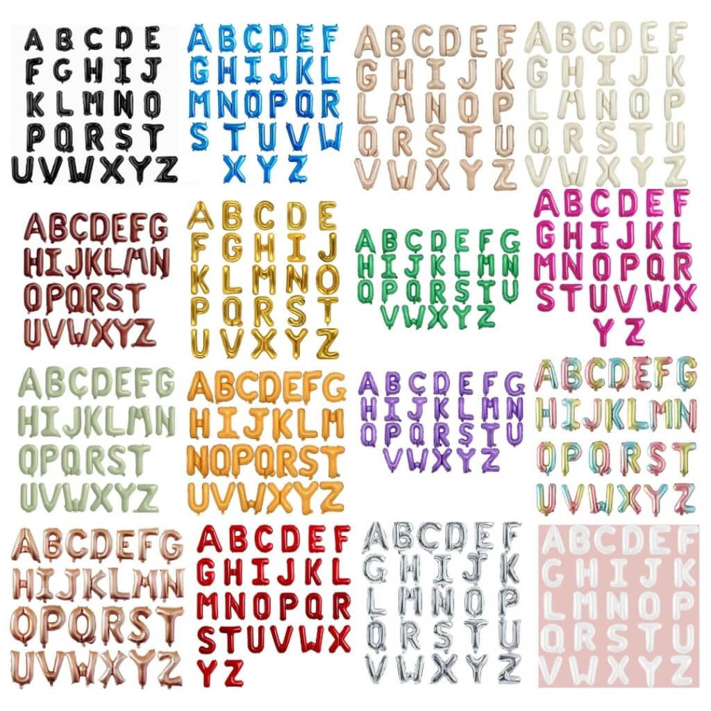 16 Inch Foil Balloons