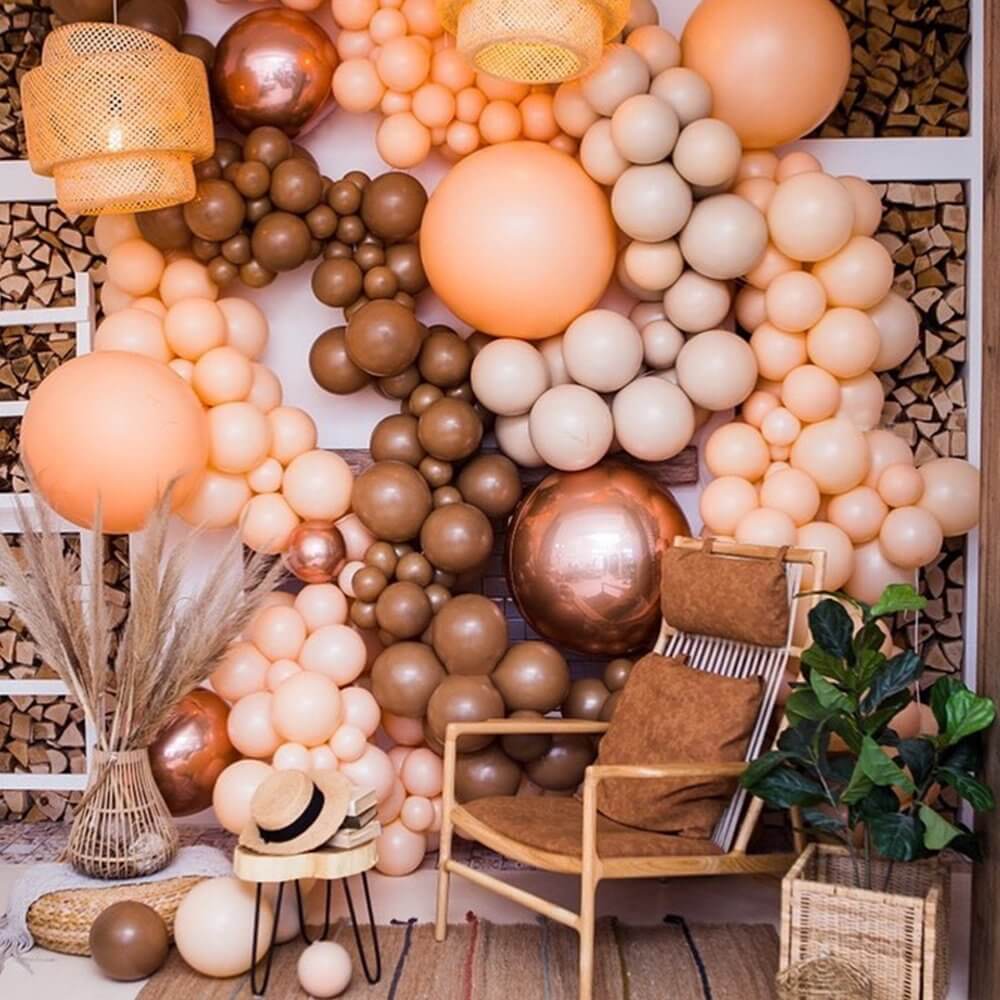 Retro Latex Balloons