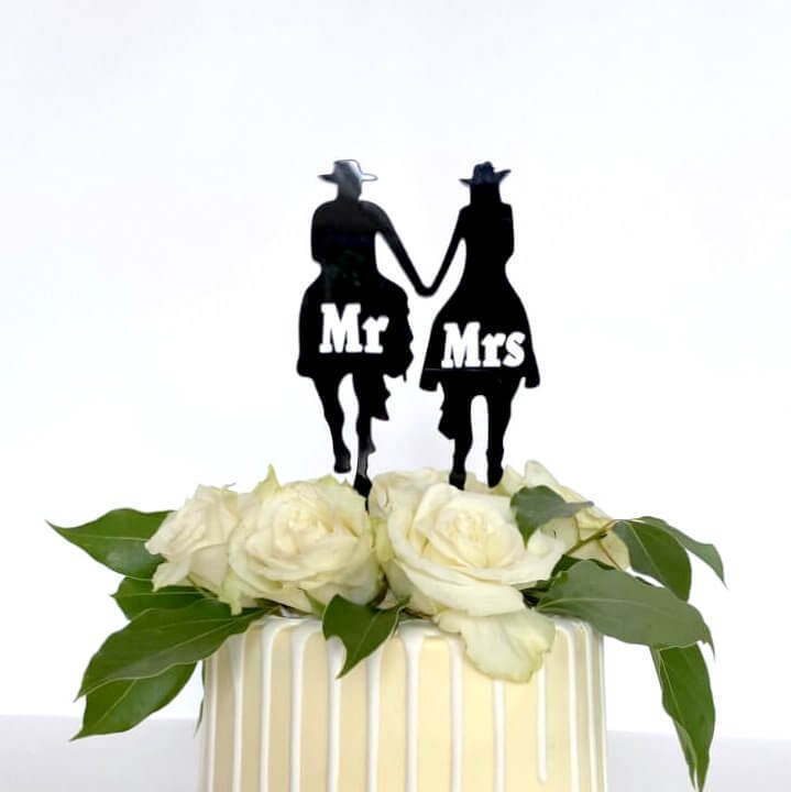 Silhouette Cake Toppers