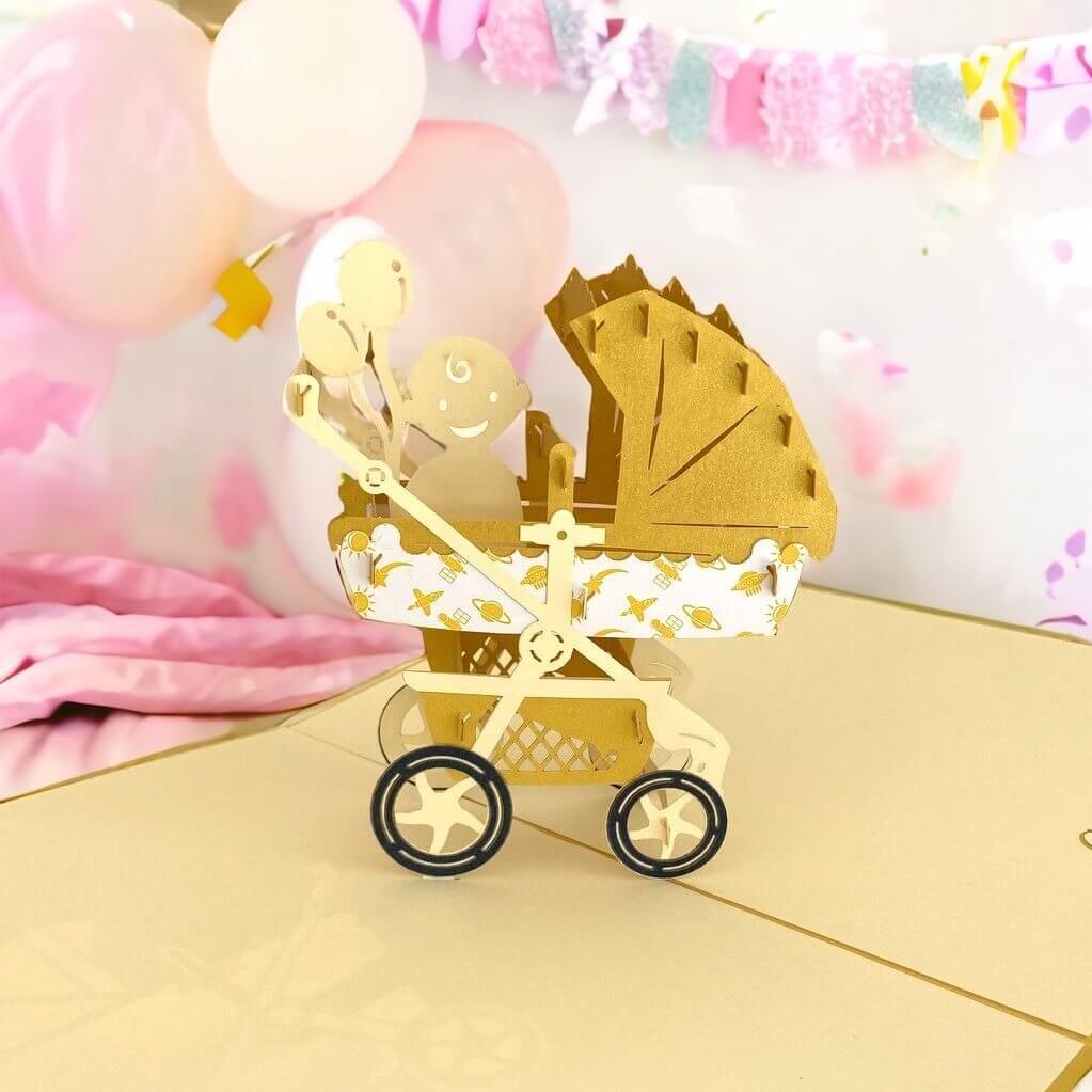 Pop Up New Baby Cards