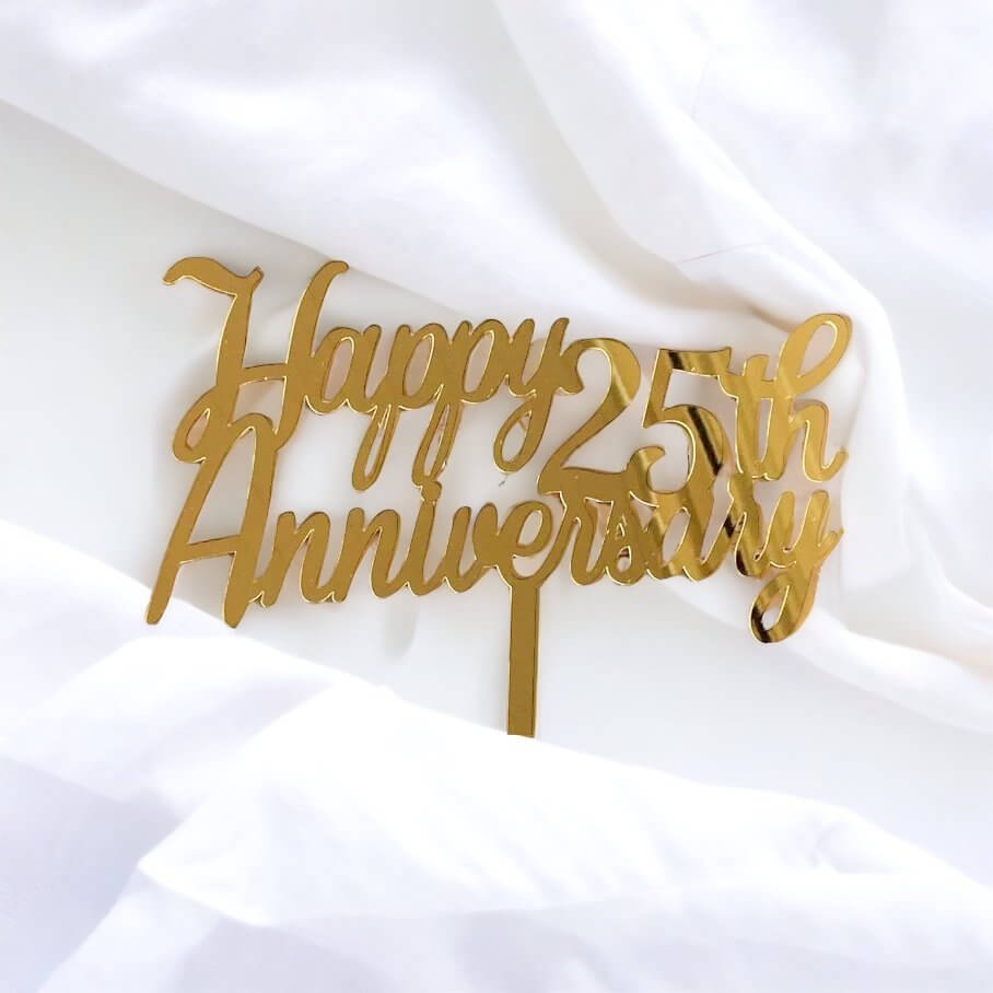 Anniversary Cake Toppers