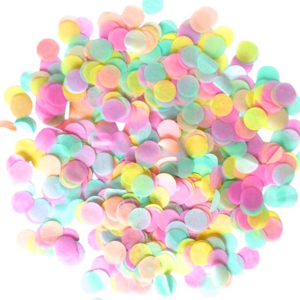 Ice Cream Round Paper Confetti 1.5cm 20g