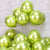 10-inch Metallic Chrome Lime Green Latex Balloons 10pk