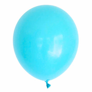 10-inch Standard Solid Colour baby blue Latex Balloons 10pk