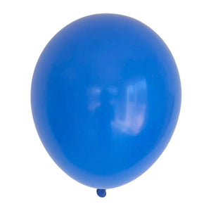 10-inch Standard Solid Colour dark blue Latex Balloons 10pk