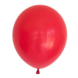 10-inch Standard Solid Colour red Latex Balloons 10pk