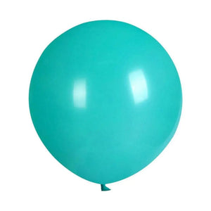 10-inch Standard Solid Colour teal Latex Balloons 10pk