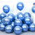 10-inch Metallic Chrome Blue Latex Balloons 10pk
