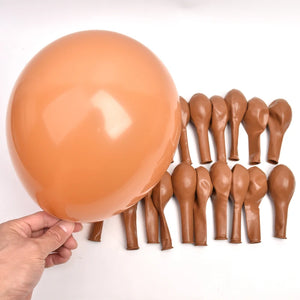 5-inch Mini Retro Latex Balloons 10pk - Multi Colours
