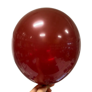12-inch Premium Standard Colour Latex Balloons 10pk cofee brown
