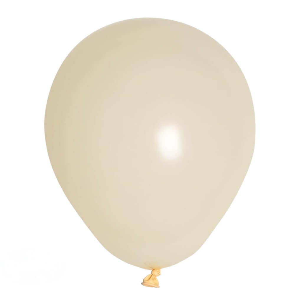 12-inch Retro Ivory Latex Balloons 10pk