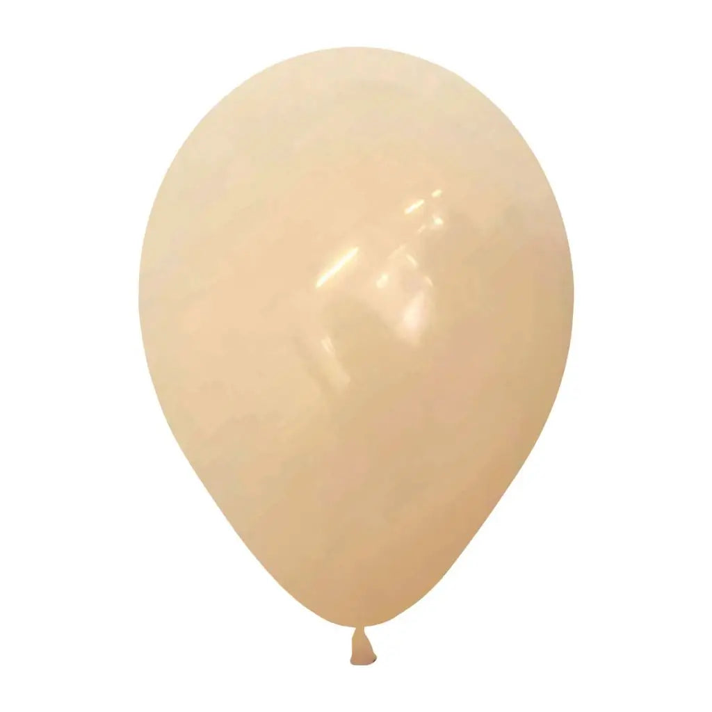 12-inch Premium Standard Colour Latex Balloons 10pk cream ivory beige