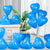 12-inch Heart Latex Balloons 10pk- Blue