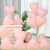 12-inch Macaron Peach Heart Latex Balloon Bouquet 10pk