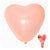 12-inch Macaron Peach Heart Latex Balloon Bouquet 10pk