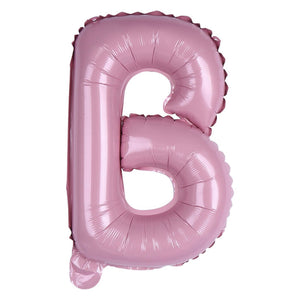 16-inch Baby Pink Alphabet Letter b Foil Balloon