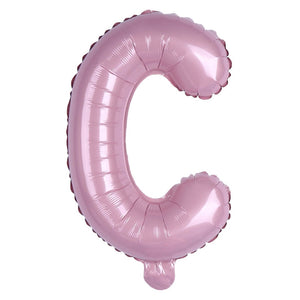 16-inch Baby Pink Alphabet Letter c Foil Balloon