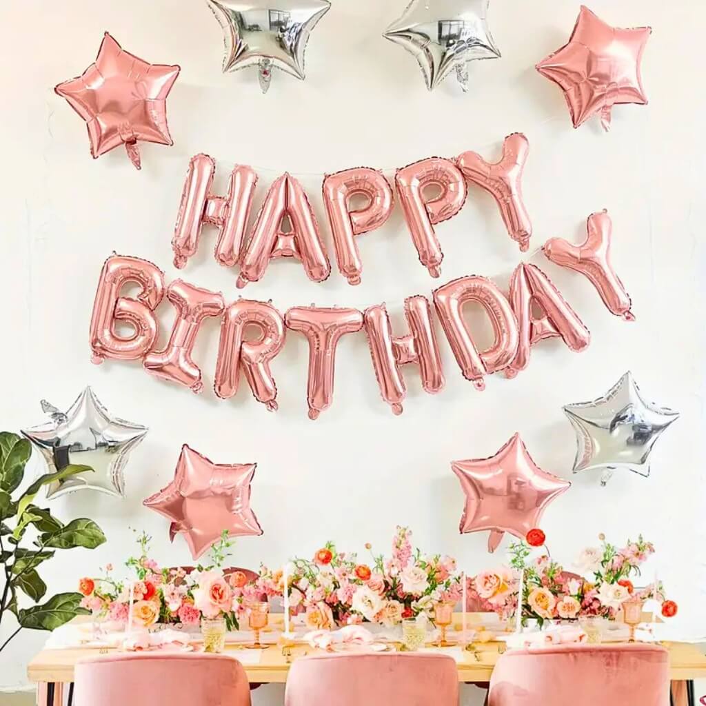 16-inch HAPPY BIRTHDAY Foil Balloon Banner